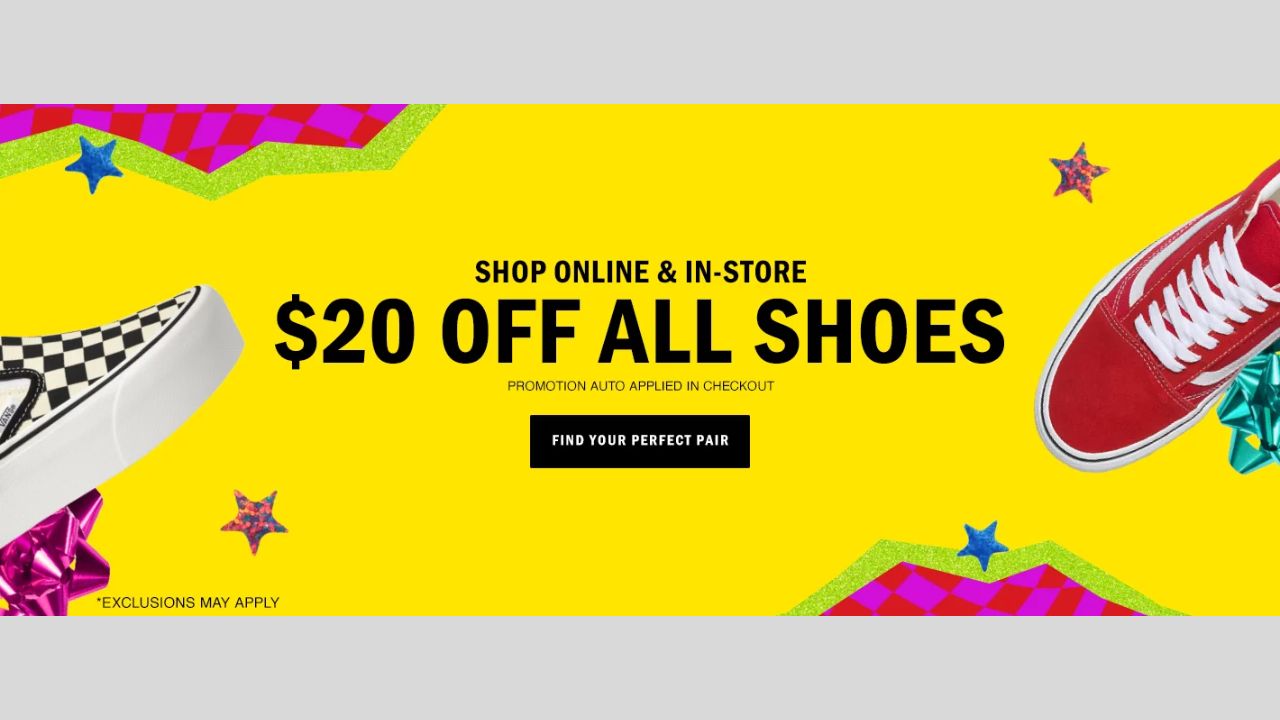 spuiten Speciaal Frustrerend $20 off all VANS Shoes Including Sale! :: Southern Savers