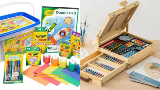 Crayola 115pc Kids' Super Art & Craft Kit