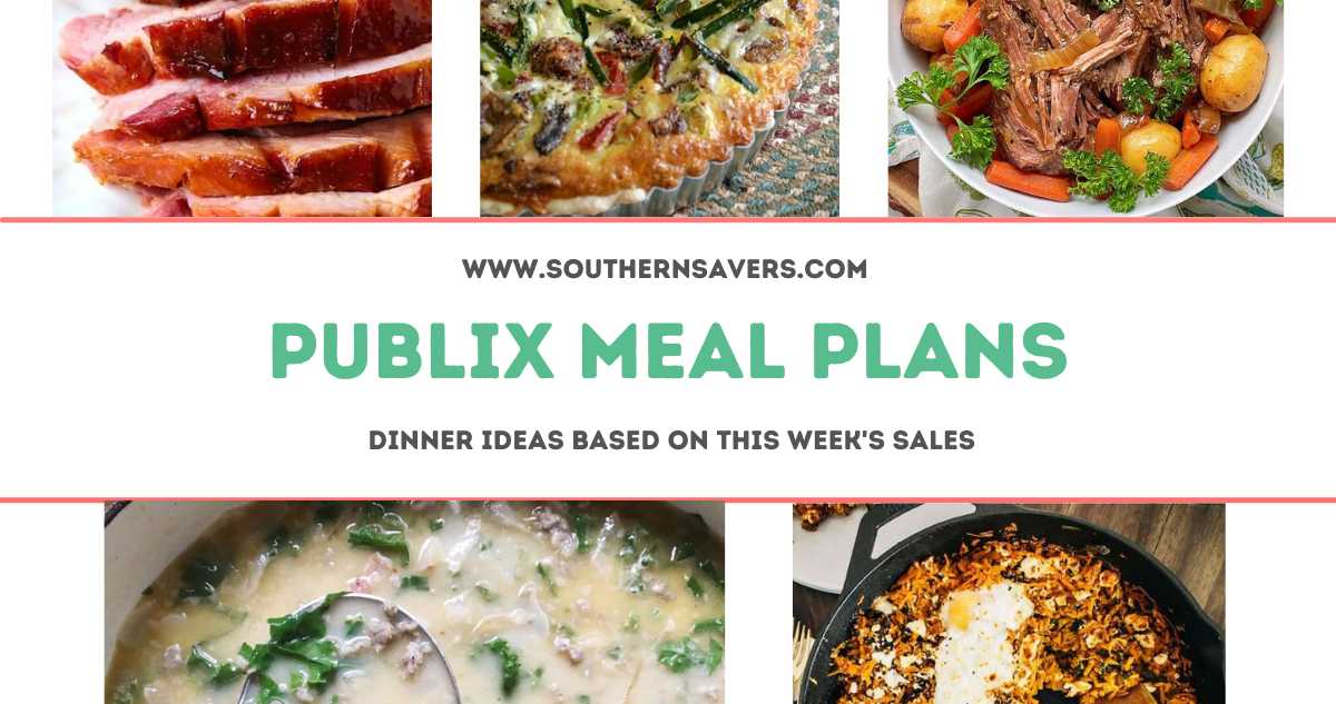 publix meal plans 11/16
