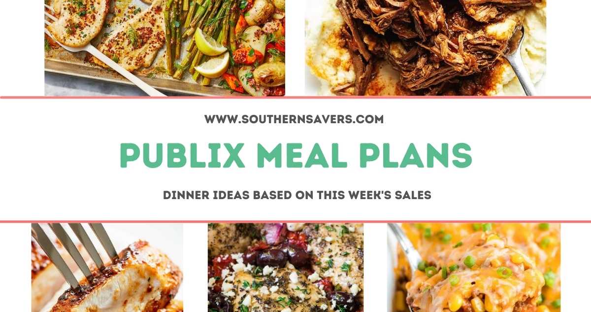 publix meal plans 11/2
