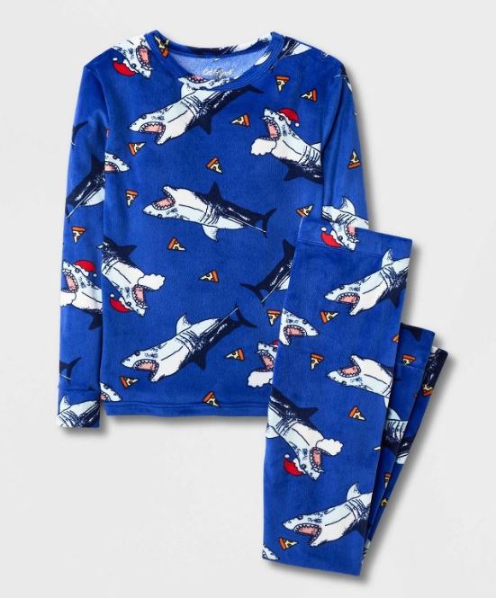 shark pajamas