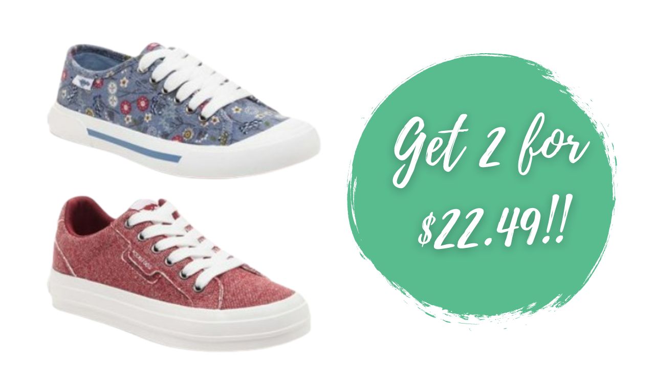 Rocket Dog Sneakers TWO For 22.49!! Southern Savers