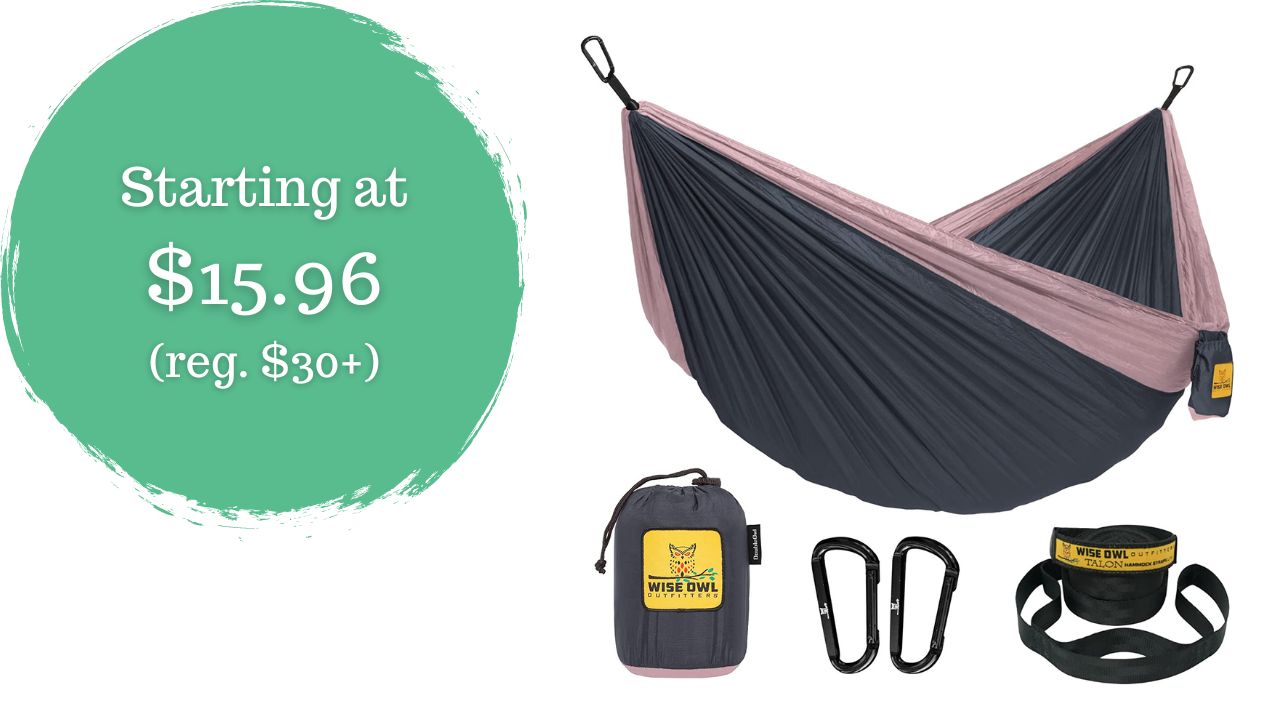 Wise Owl Hammocks Starting at 15.96 (reg. 30+) Southern Savers