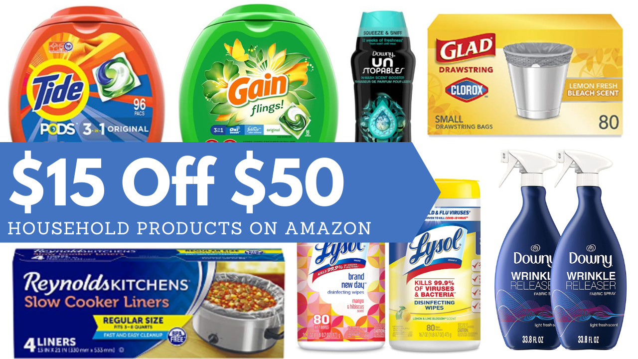 Last Chance  $15 off $50 Household Purchase on  :: Southern Savers