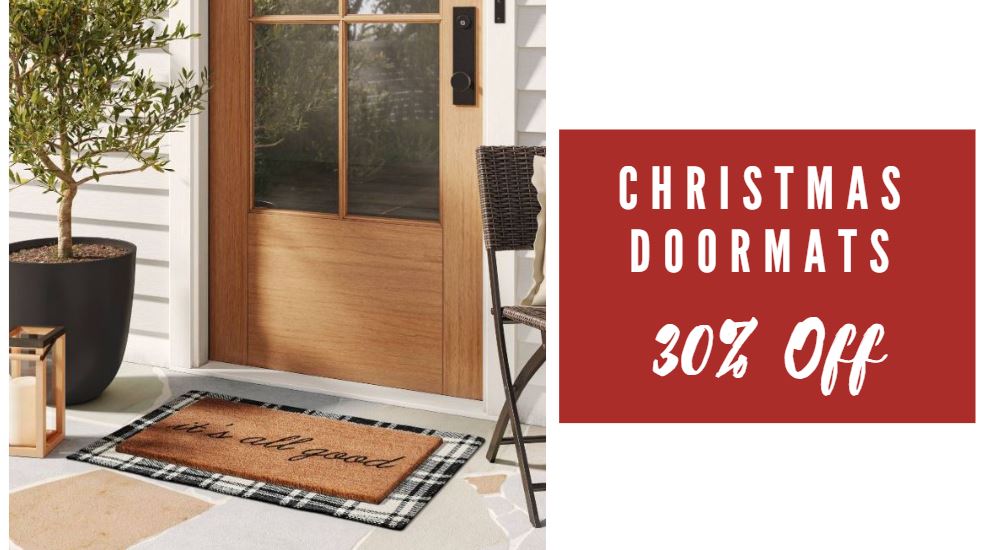 Target 30 Off Christmas Doormats & Accent Rugs Southern Savers