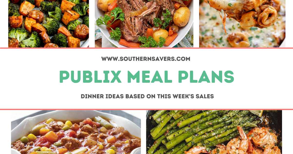 publix meal plans 12/14