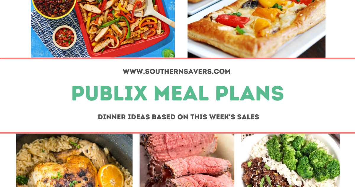 publix meal plans 12/7