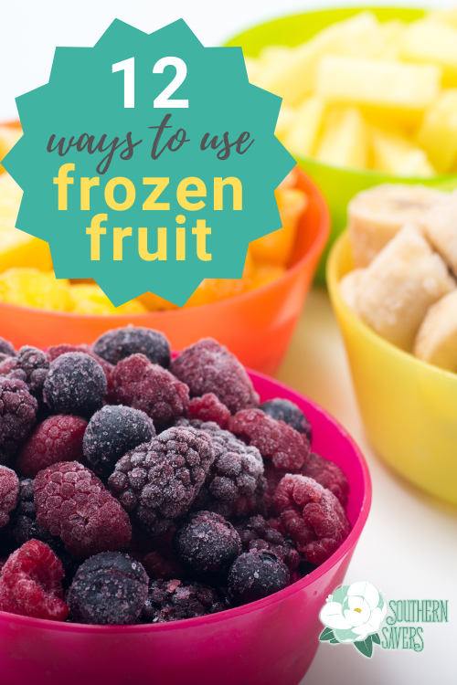 When you can't find fresh fruit in season without breaking the bank, consider frozen fruit! Here are 12 ways to use frozen fruit.
