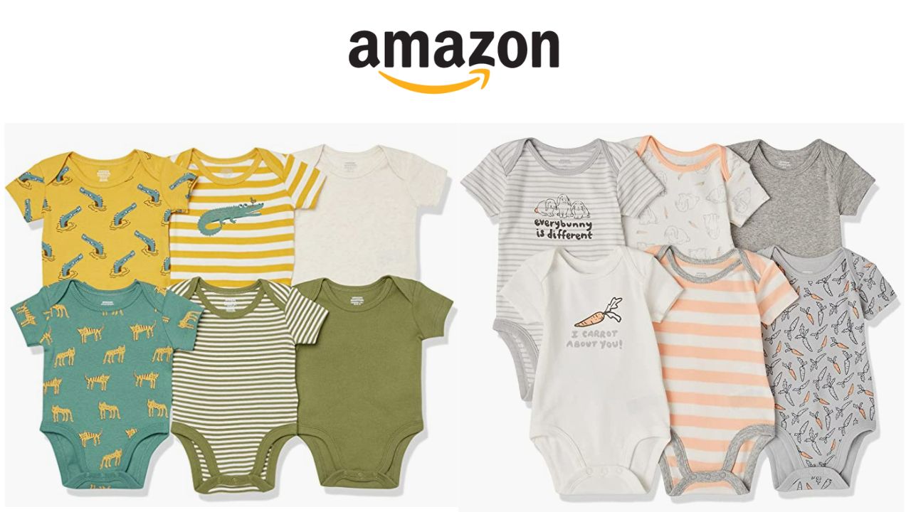 Amazon 6Pack Baby Onesies Only 8.39 (reg. 16) Southern Savers