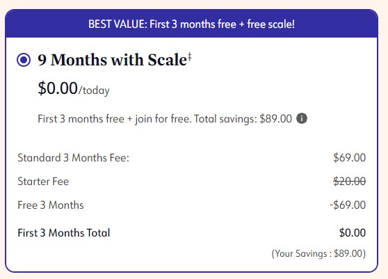 Weight Watchers Free Scale Promo (Available Now?)