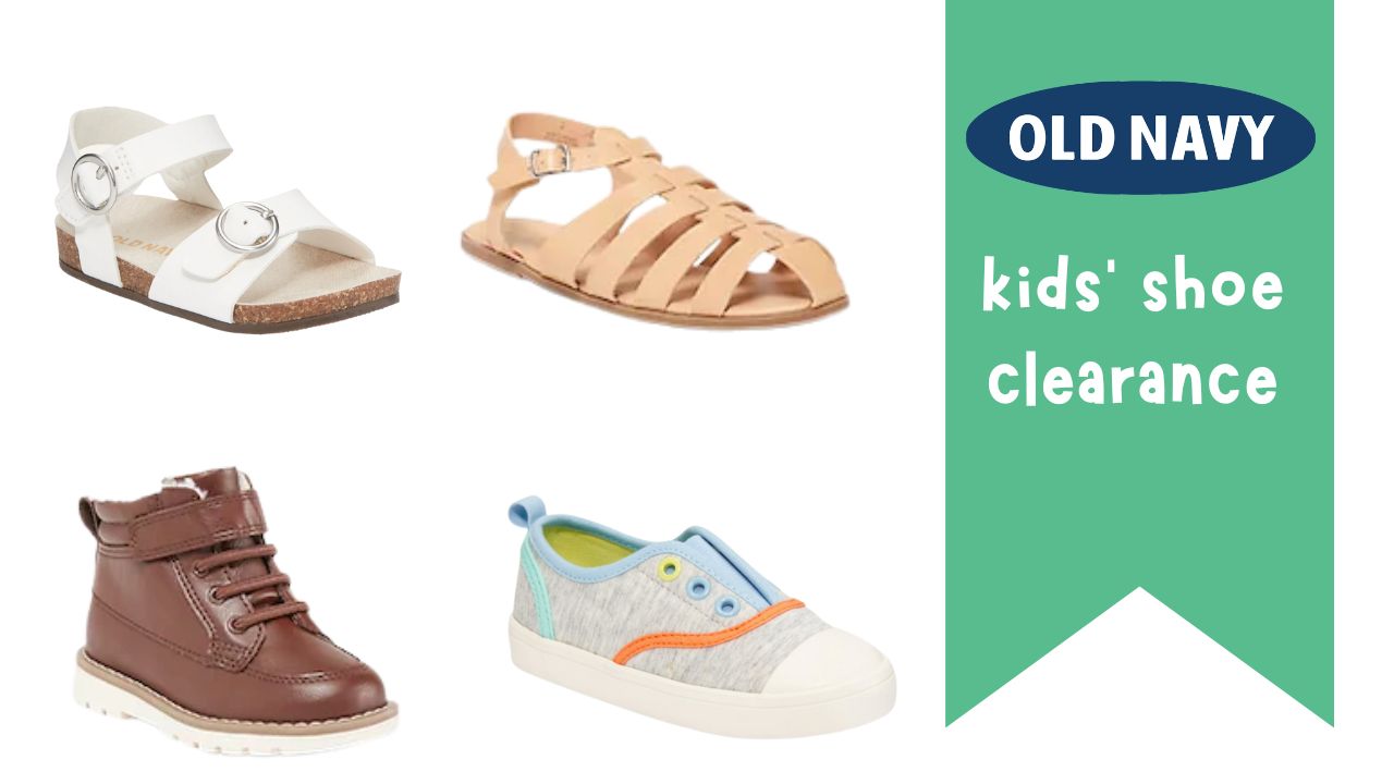 Old Navy Stacking Offers | Kids' Shoes From $4 :: Southern Savers