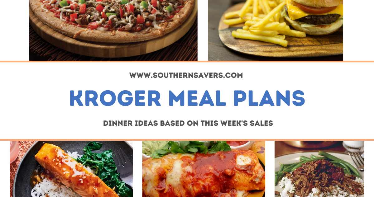 kroger meal plans 1/25