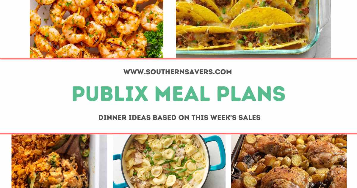 publix meal plans 1/23