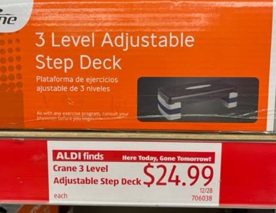 Aldi Fun Finds  $4.99 Fitness Trackers, $9.99 Organizers & More