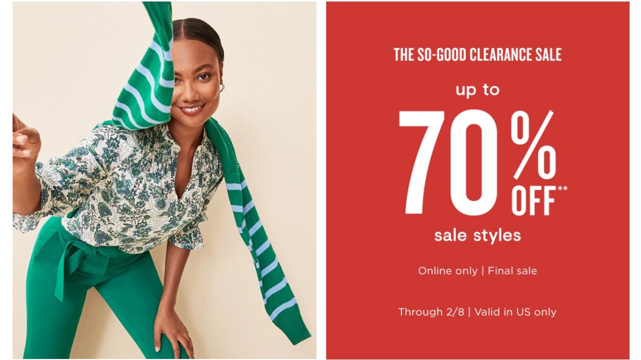 LOFT Clearance Up To 70 Off Prices Start Under 5! Southern Savers
