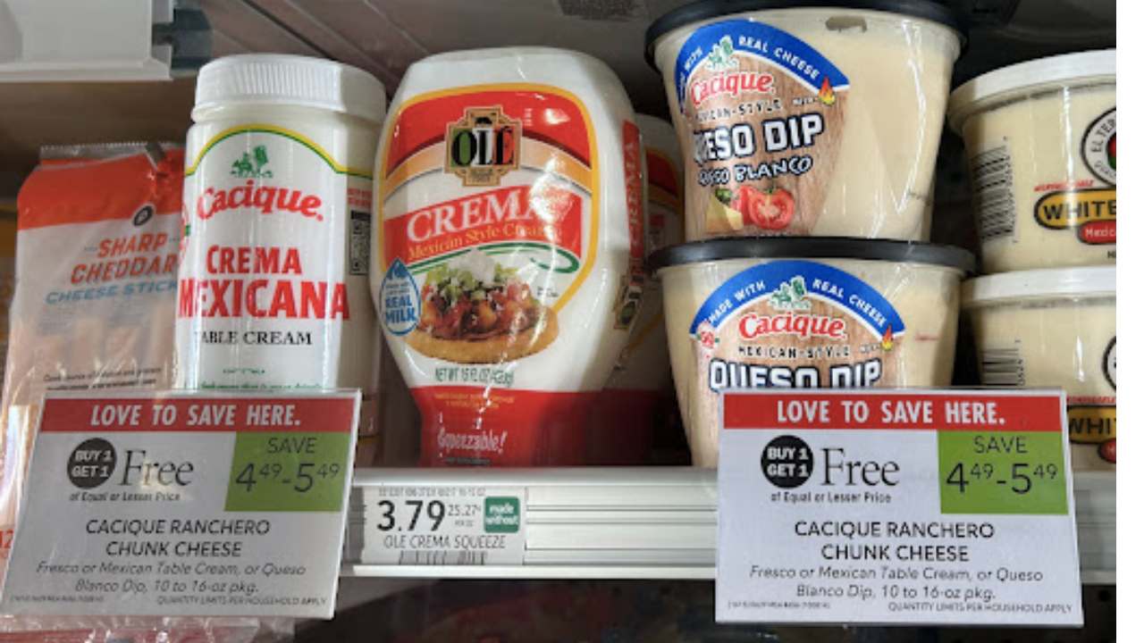 Cacique Queso Fresco, Crema, & Queso Dip as Low as $1.24 :: Southern Savers
