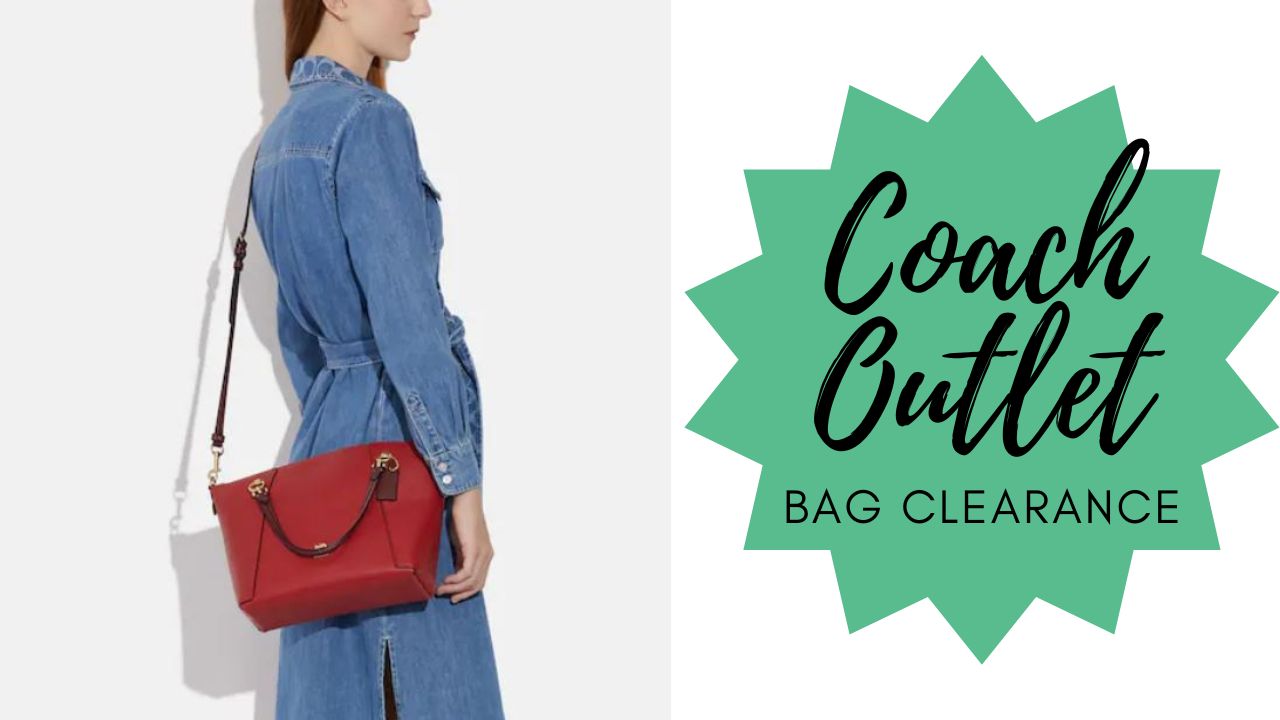 coach bags clearance