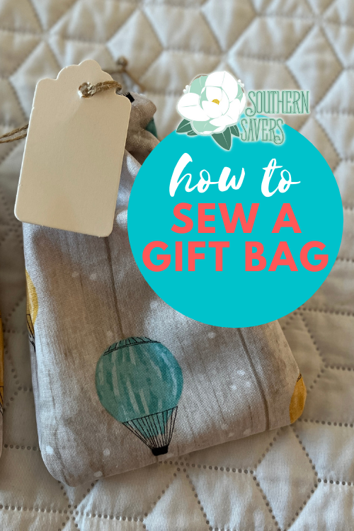 This tutorial for how to sew a gift bag and make your gift even more personal. It requires only basic sewing skills and could even be sewn by hand!