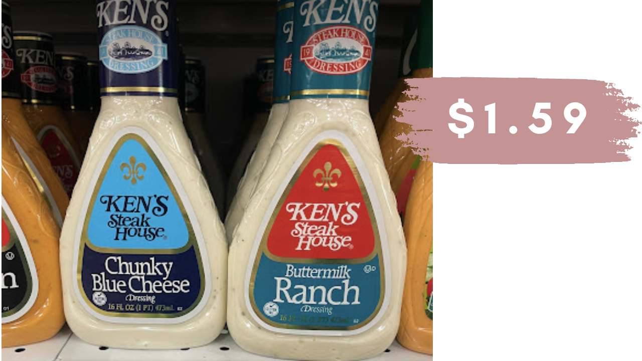 Ken's Steak House Dressing Coupon Makes it 1.59 Southern Savers