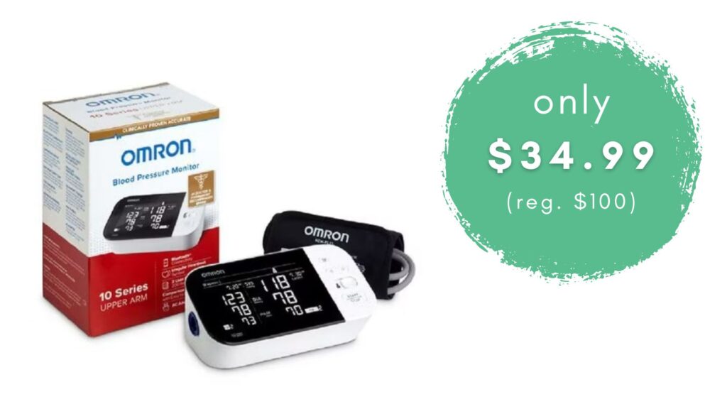 Omron Blood Pressure Monitor Now $39.99 (reg. $100) :: Southern Savers