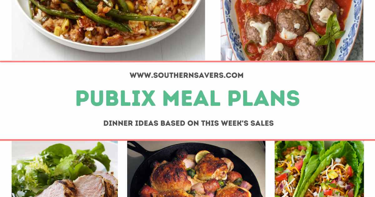publix meal plans 2/15