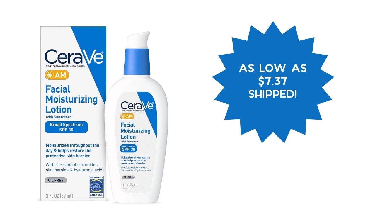 CeraVe Facial Moisturizer As Low As 7.37 Shipped! Southern Savers