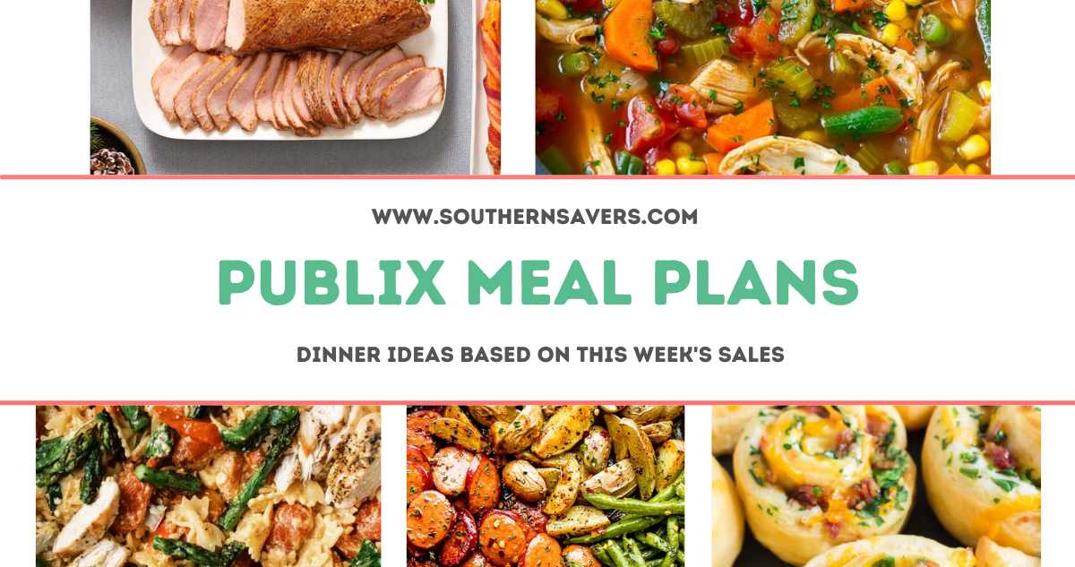 publix meal plans 3/15