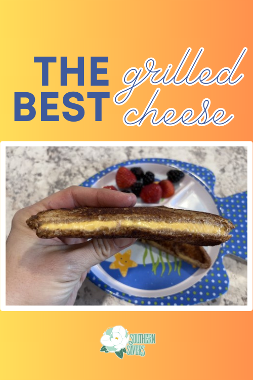 If you're looking for an easy lunch or side for a bowl of soup, try what I think is the best grilled cheese! You'll never guess the secret ingredient.