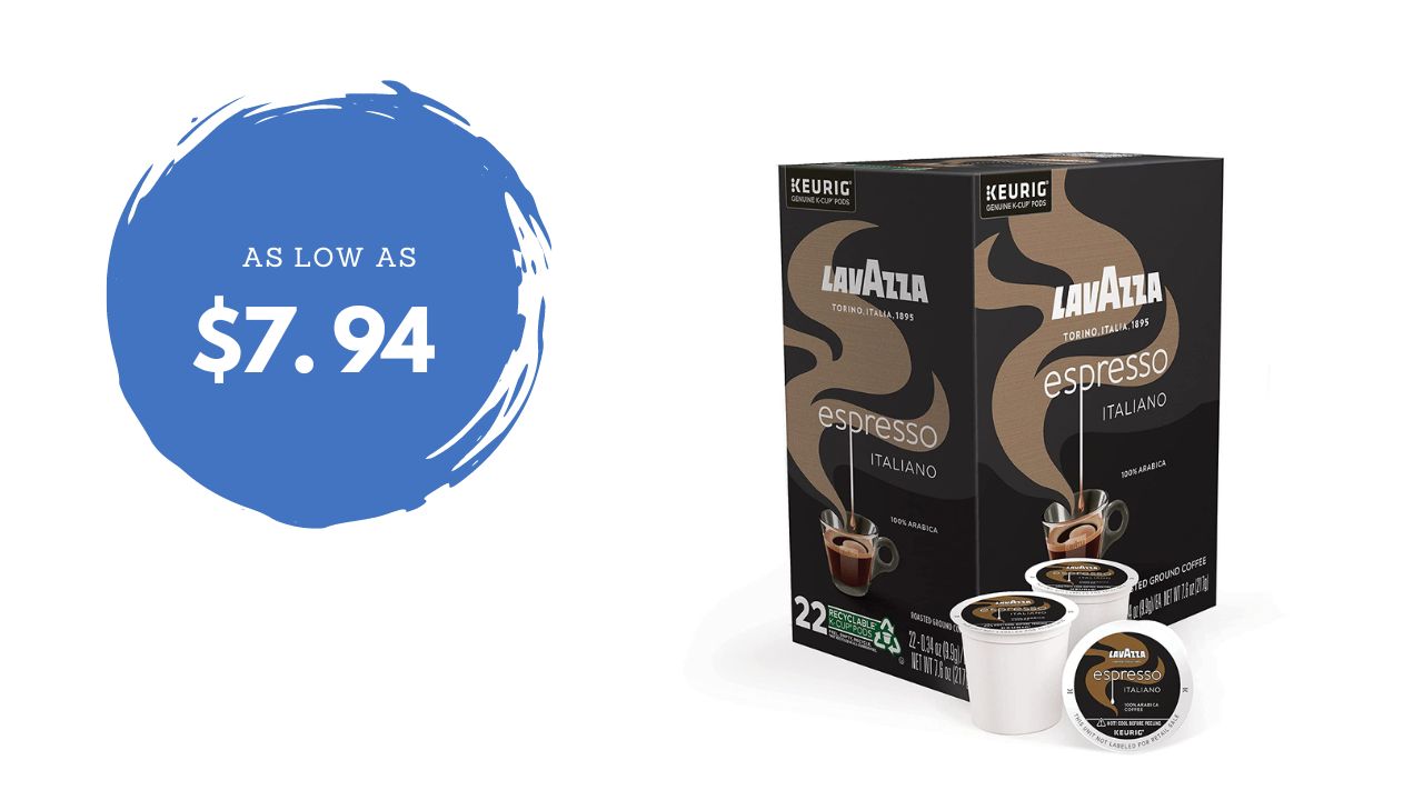 Lavazza Espresso Italiano 22Count KCups For 9.34! Southern Savers
