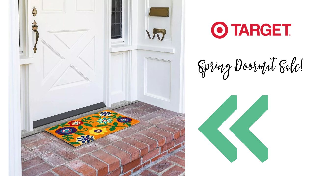 Spring Doormats From 7 at Target Southern Savers