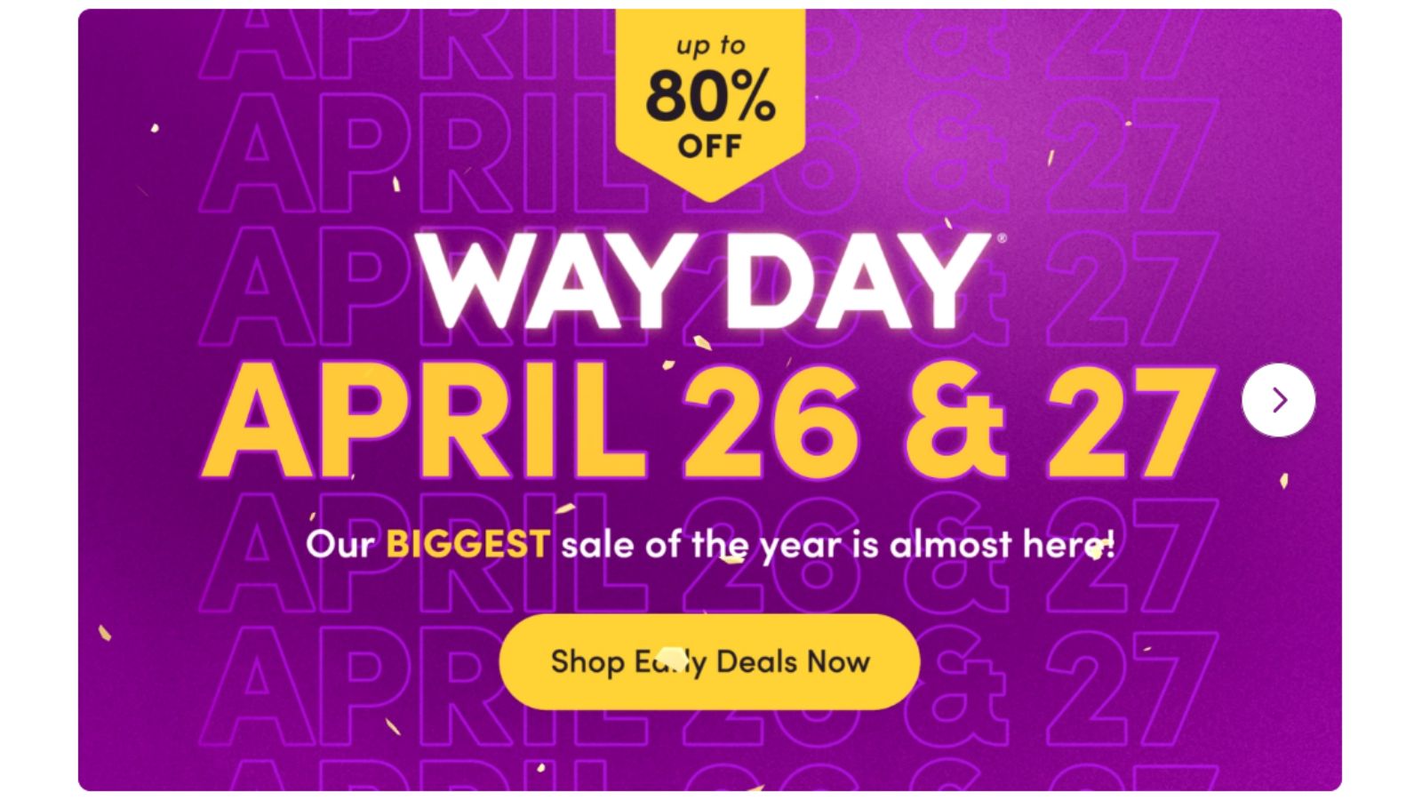 WayFair Way Day Sale Starts 4/26 Southern Savers
