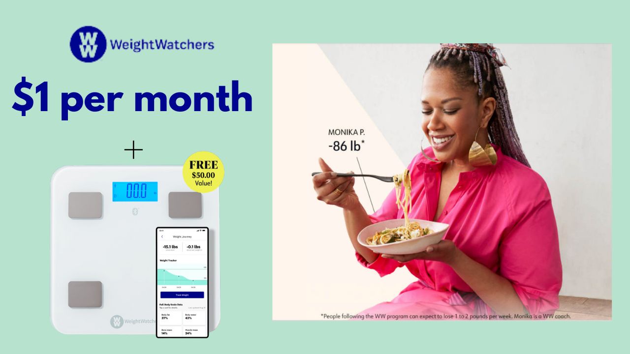 Join Weight Watchers for $1 a Month + Free Biometric Scale :: Southern  Savers