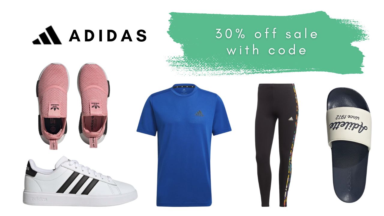 Adidas Sale | Slides for $16.10 (reg. $32) :: Southern Savers
