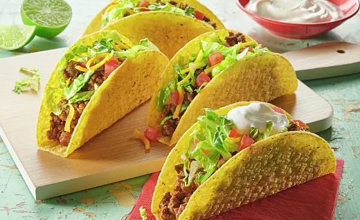 classic beef tacos