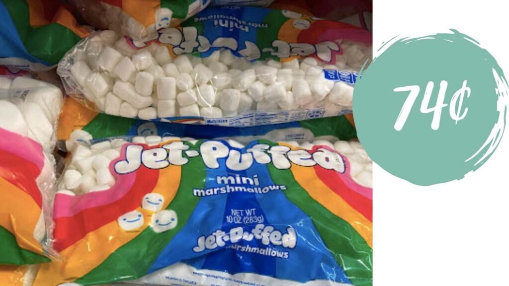 74¢ JetPuffed Mini Marshmallows Southern Savers