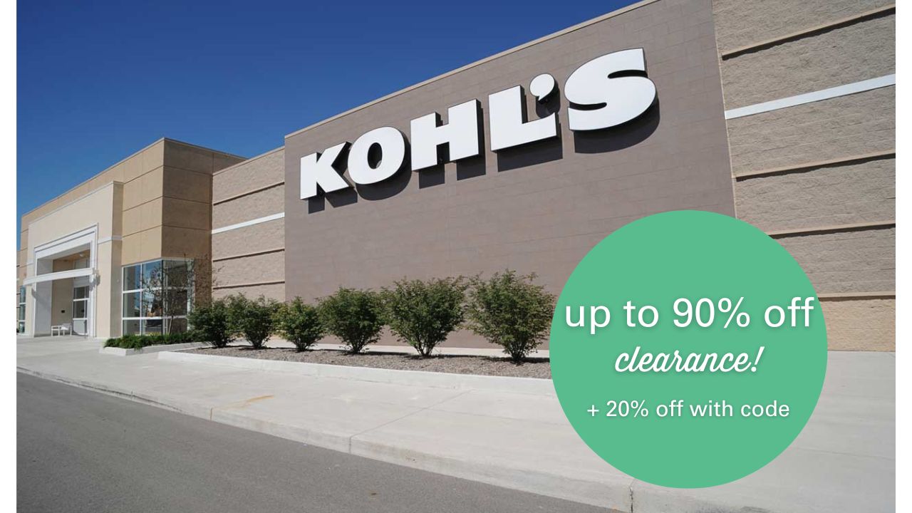Kohl's Clearance Up to 90 Off Ends Today! Southern Savers