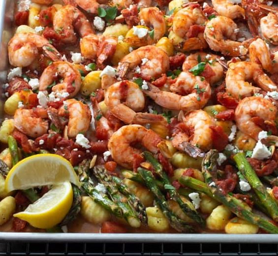shrimp asparagus