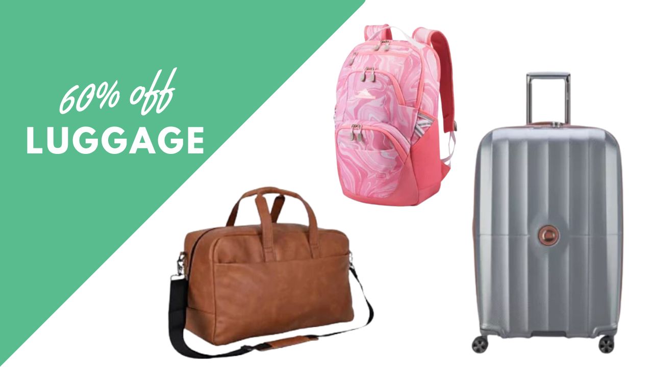 Belk 60 Off Luggage for Your Summer Vacation! Southern Savers