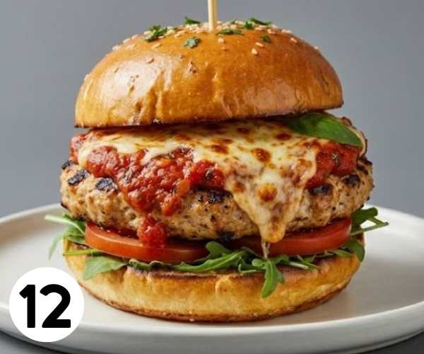 chicken parm burgers