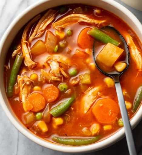 chicken veg soup