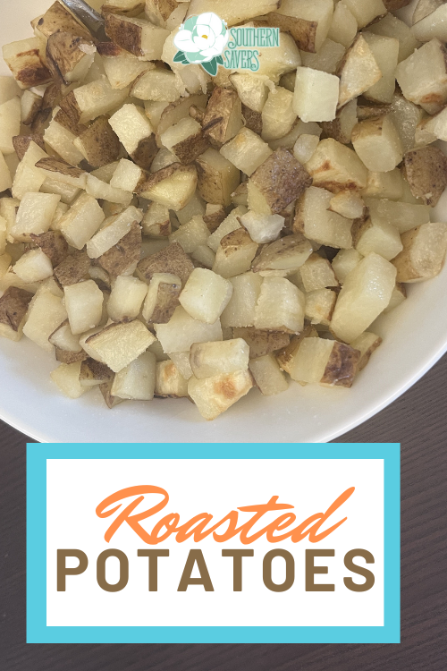 One of my favorite easy side dishes is roasted potatoes. They can be seasoned a ton of different ways and go with so many meals!