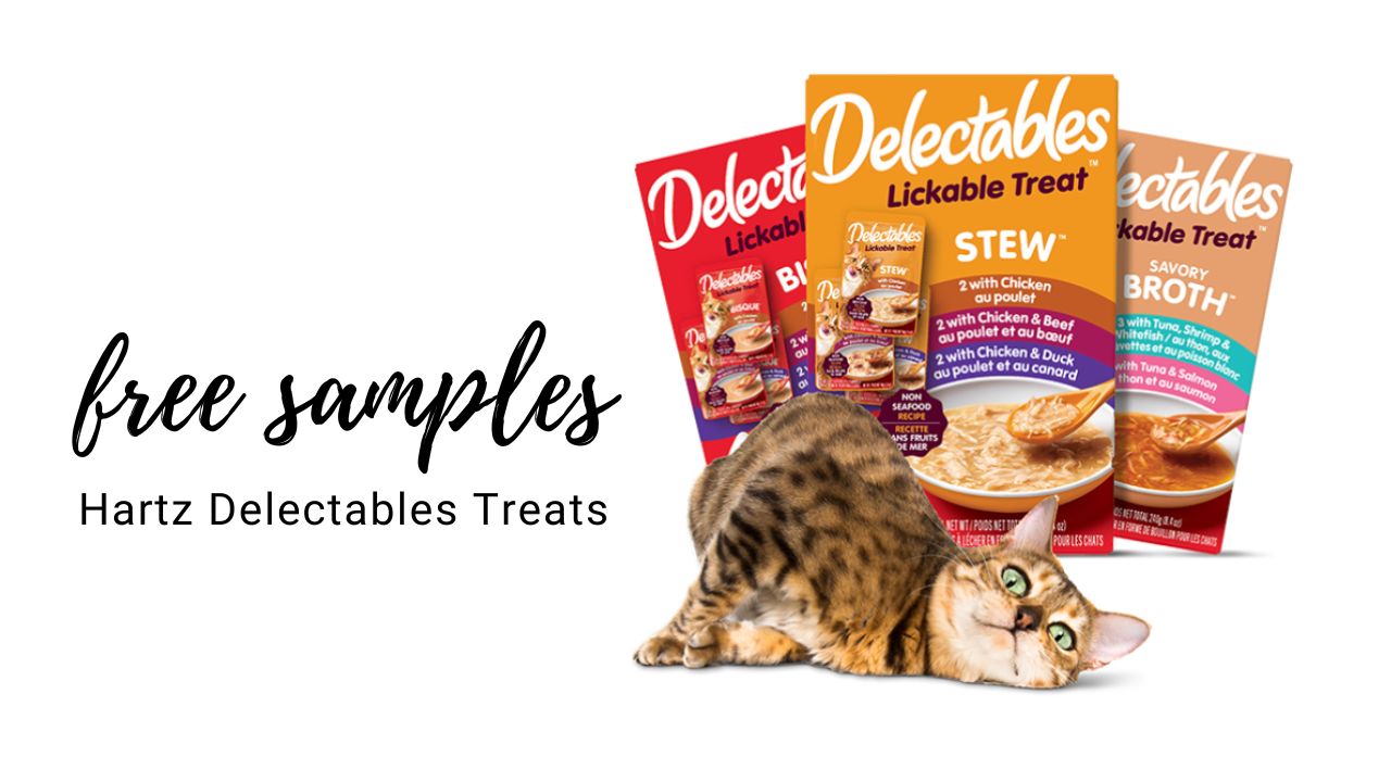 3 Free Hartz Delectables Cat Treat Samples Southern Savers