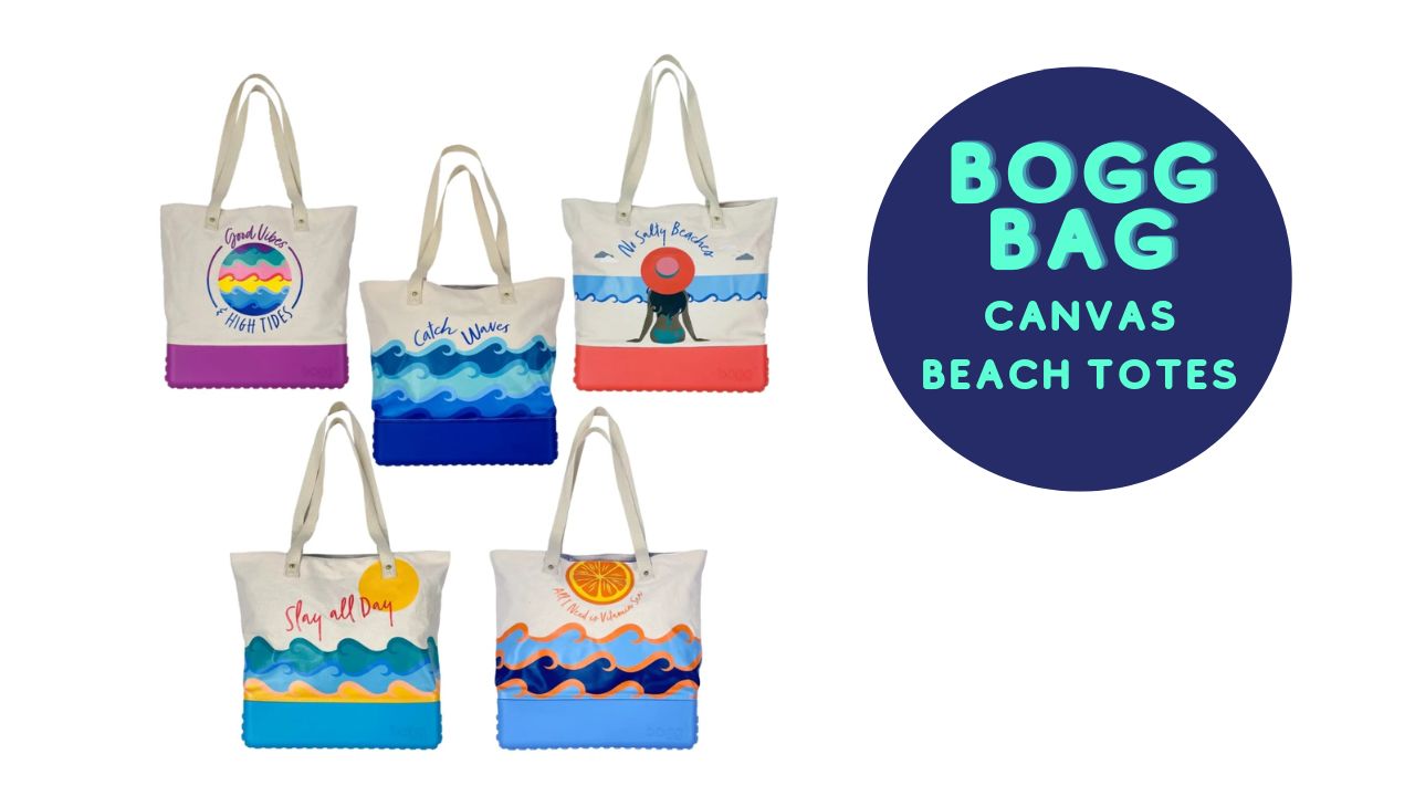 Bogg Bag Canvas Beach Tote 40 (reg. 65) Southern Savers