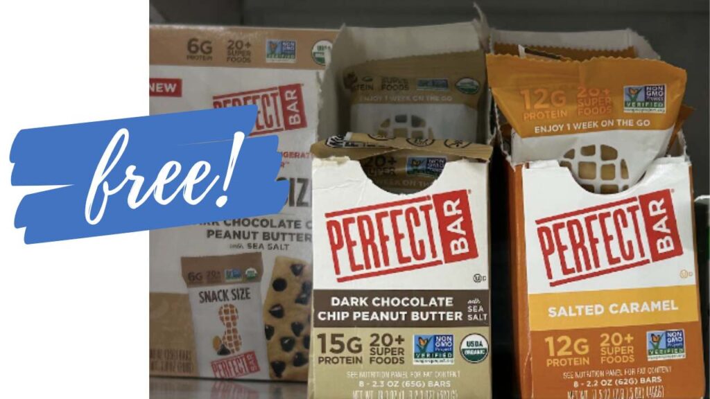 Get Perfect Bars FREE + $1.25 Profit at Publix or Lowes Foods