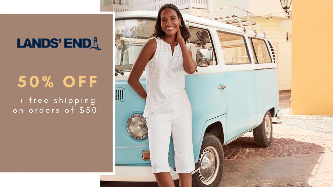 Lands' End 50 Off + Free Shipping on 50+ Southern Savers