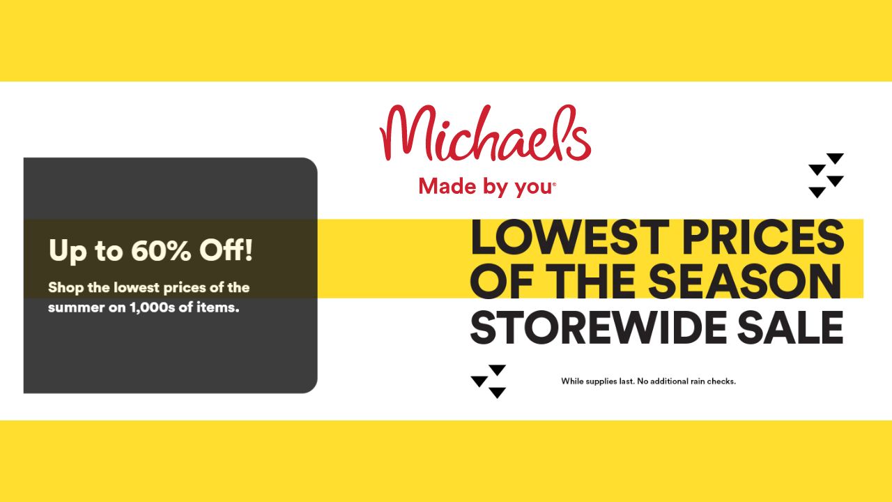 Michaels Near Me Craft Store - Coupons, Deals and Discount Codes