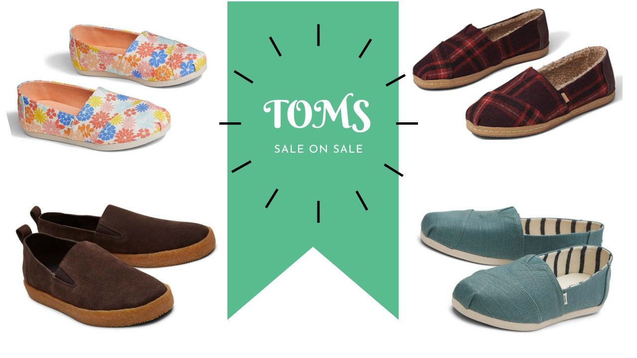 TOMS End of Season Clearance Prices Start at 16.97 Southern Savers