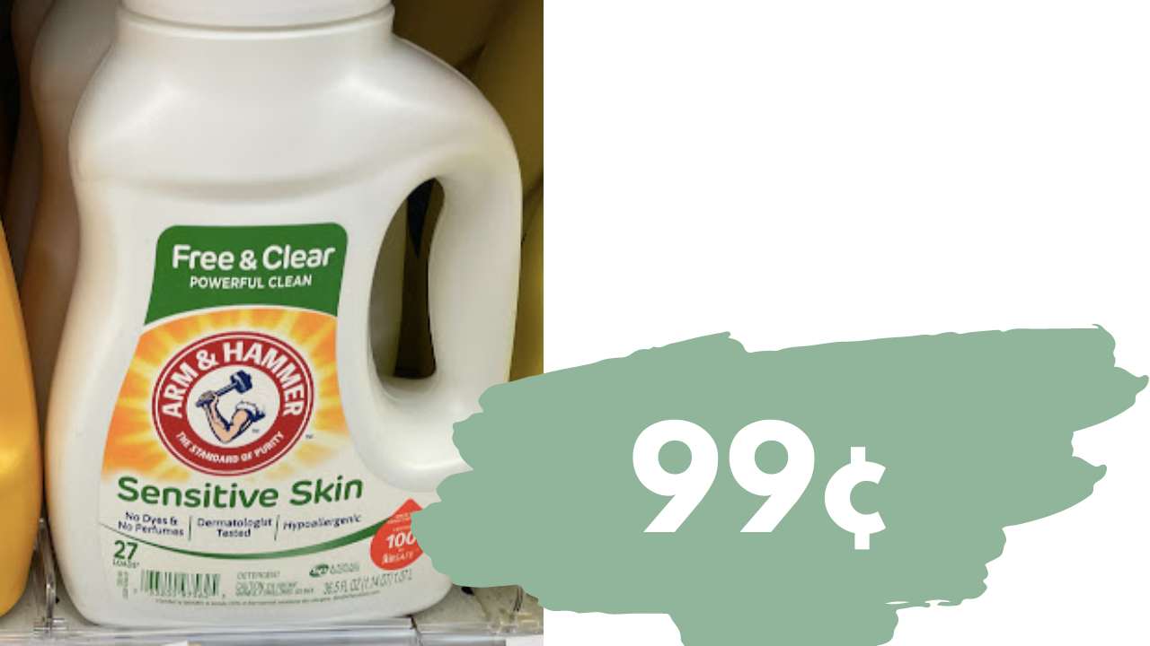 99¢ Arm & Hammer Laundry Detergent at Walgreens (reg. 7.79