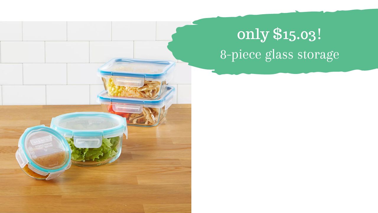 Macy's 8Piece Glass Food Storage 15! Southern Savers