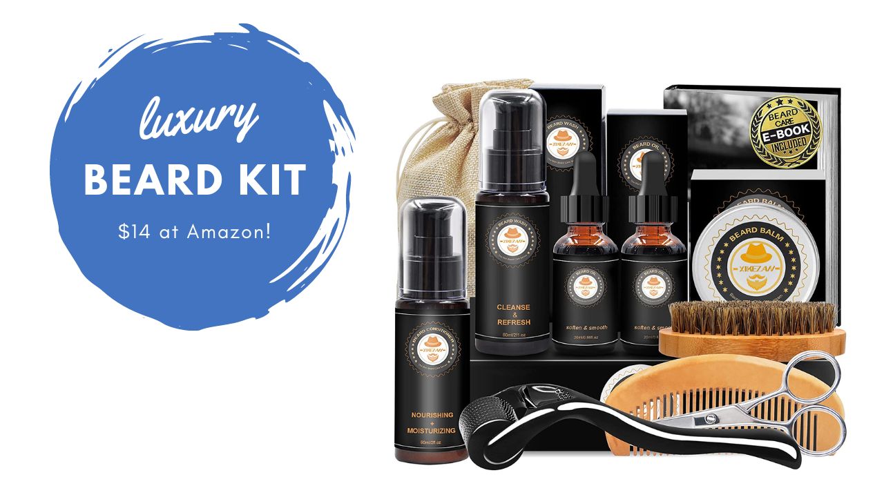 Amazon 14 Luxury Beard Grooming Kit Southern Savers